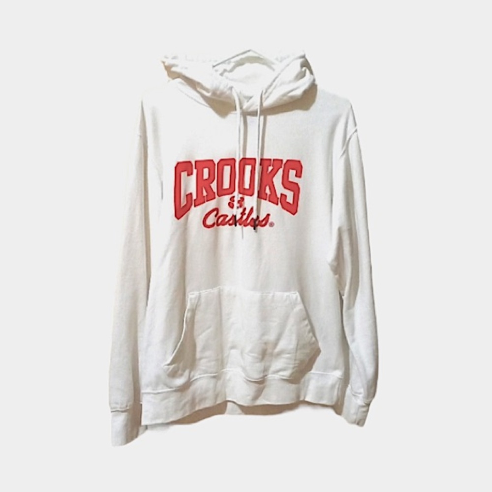 Crooks & Castles Bright White Hoodie 🤍❤️